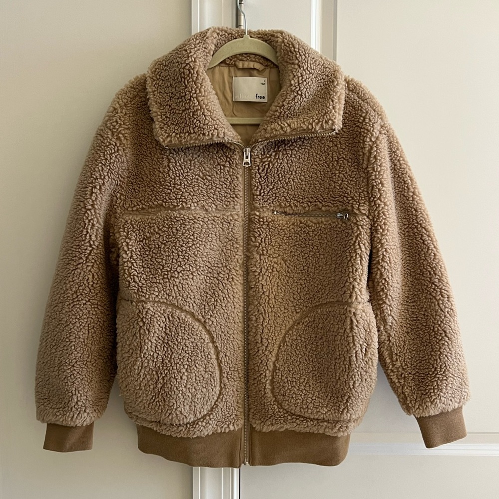 Wilfred free teddy jacket
